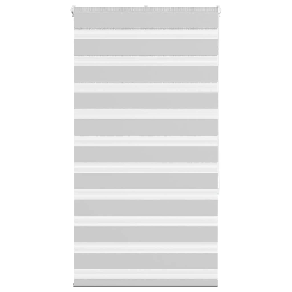 Vidaxx store enrouleur zèbre 90x150 cm largeur de tissu 85,9 cm gris clair