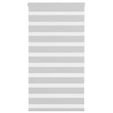Vidaxx store enrouleur zèbre 90x150 cm largeur de tissu 85,9 cm gris clair