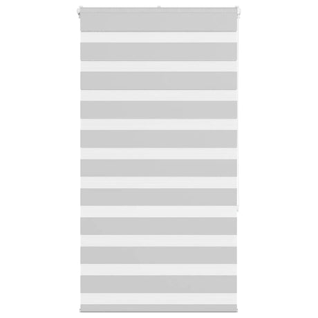 Vidaxx store enrouleur zèbre 90x150 cm largeur de tissu 85,9 cm gris clair