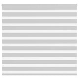 VidaXL store enrouleur zèbre 155x150 cm largeur de tissu 150,9 cm gris clair