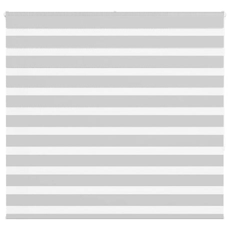 VidaXL store enrouleur zèbre 155x150 cm largeur de tissu 150,9 cm gris clair