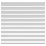 VidaXL store enrouleur zèbre 160x150 cm largeur de tissu 155,9 cm gris clair