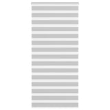 VidaXL store enrouleur zèbre 105x200 cm largeur de tissu 100,9 cm gris clair