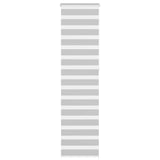 VidaXL store enrouleur zèbre 60x230 cm largeur de tissu 55,9 gris clair
