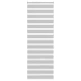 VidaXL store enrouleur zèbre 75x230 cm largeur de tissu 70,9 cm gris clair