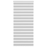 VidaXL store enrouleur zèbre 100x230 cm largeur de tissu 95,9 cm gris clair