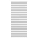 VidaXL store enrouleur zèbre 110x230 cm largeur de tissu 105,9 cm gris clair