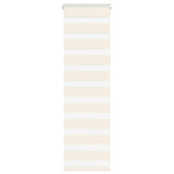VidaXL store enrouleur zèbre 40x100 cm largeur de tissu 35,9 cm marbre beige