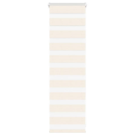 VidaXL store enrouleur zèbre 45x100 cm largeur de tissu 40,9 cm marbre beige