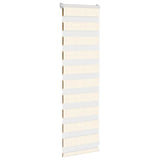 VidaXL store enrouleur zèbre 45x100 cm largeur de tissu 40,9 cm marbre beige