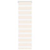 Vidaxl Zebra Roller Blind 50x100 cm Szerokość pyłu 45,9 cm marmerbeige