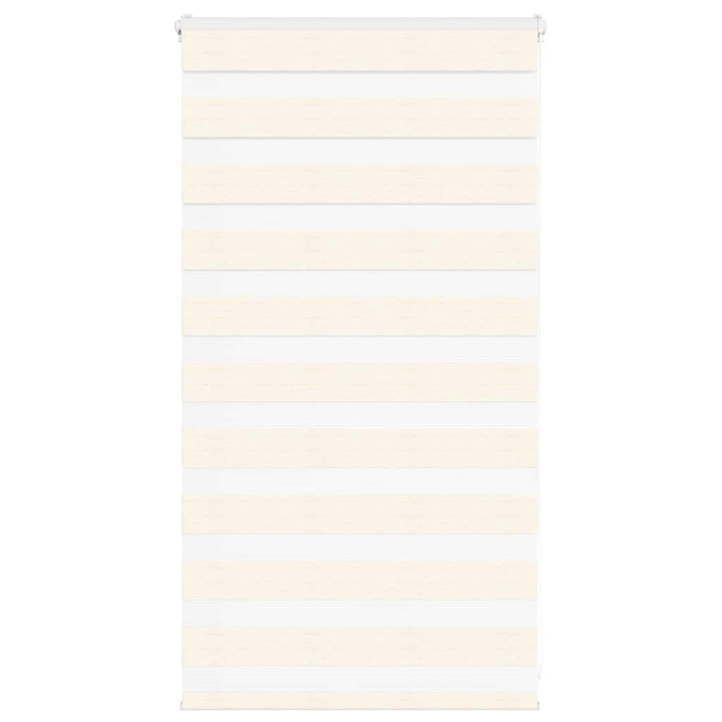 Vidaxl zebra rolgordijn 80x100 cm stofbreedte 75,9 cm marmerbeige