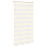 VidaXL store enrouleur zèbre 80x100 cm largeur de tissu 75,9 cm marbre beige
