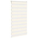 VidaXL store enrouleur zèbre 90x100 cm largeur de tissu 85,9 cm marbre beige