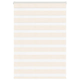 Vidaxl zebra rolgordijn 95x100 cm stofbreedte 90,9 cm marmerbeige