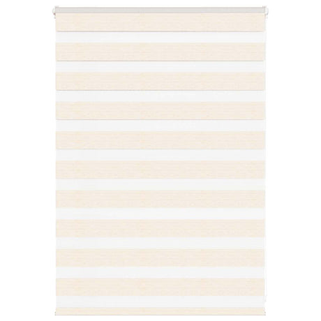 VidaXL store enrouleur zèbre 105x100 cm largeur de tissu 100,9 cm marbre beige