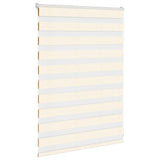VidaXL store enrouleur zèbre 105x100 cm largeur de tissu 100,9 cm marbre beige
