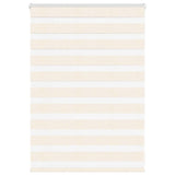 Vidaxl Zebra roller blind 110x100 cm dust width 105.9 cm Marmerbeige