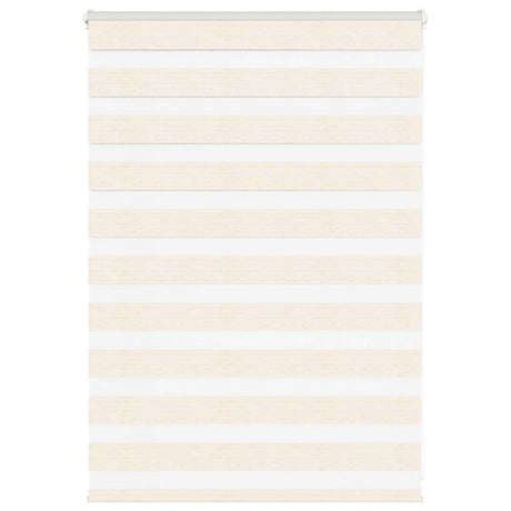 Vidaxx store enrouleur zèbre 115x100 cm largeur de tissu 110,9 cm marbre beige