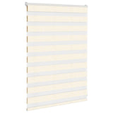 Vidaxx store enrouleur zèbre 115x100 cm largeur de tissu 110,9 cm marbre beige