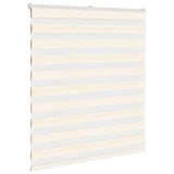 Vidaxl Zebra Roller Blind 120x100 cm Staubbreite 115,9 cm Marmerbeige