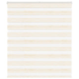 Vidaxx store enrouleur zèbre 135x100 cm largeur de tissu 130,9 cm marbre beige