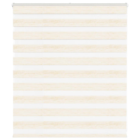 Vidaxx store enrouleur zèbre 135x100 cm largeur de tissu 130,9 cm marbre beige