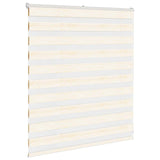 Vidaxl zebra rolgordijn 135x100 cm stofbreedte 130,9 cm marmerbeige