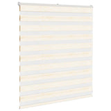 Vidaxx store enrouleur zèbre 135x100 cm largeur de tissu 130,9 cm marbre beige