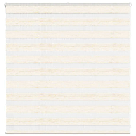 VidaXL store enrouleur zèbre 140x100 cm largeur de tissu 135,9 cm marbre beige