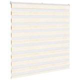 Vidaxl Zebra Roller Blind 145x100 cm ancho de polvo 140.9 cm marmerbeige