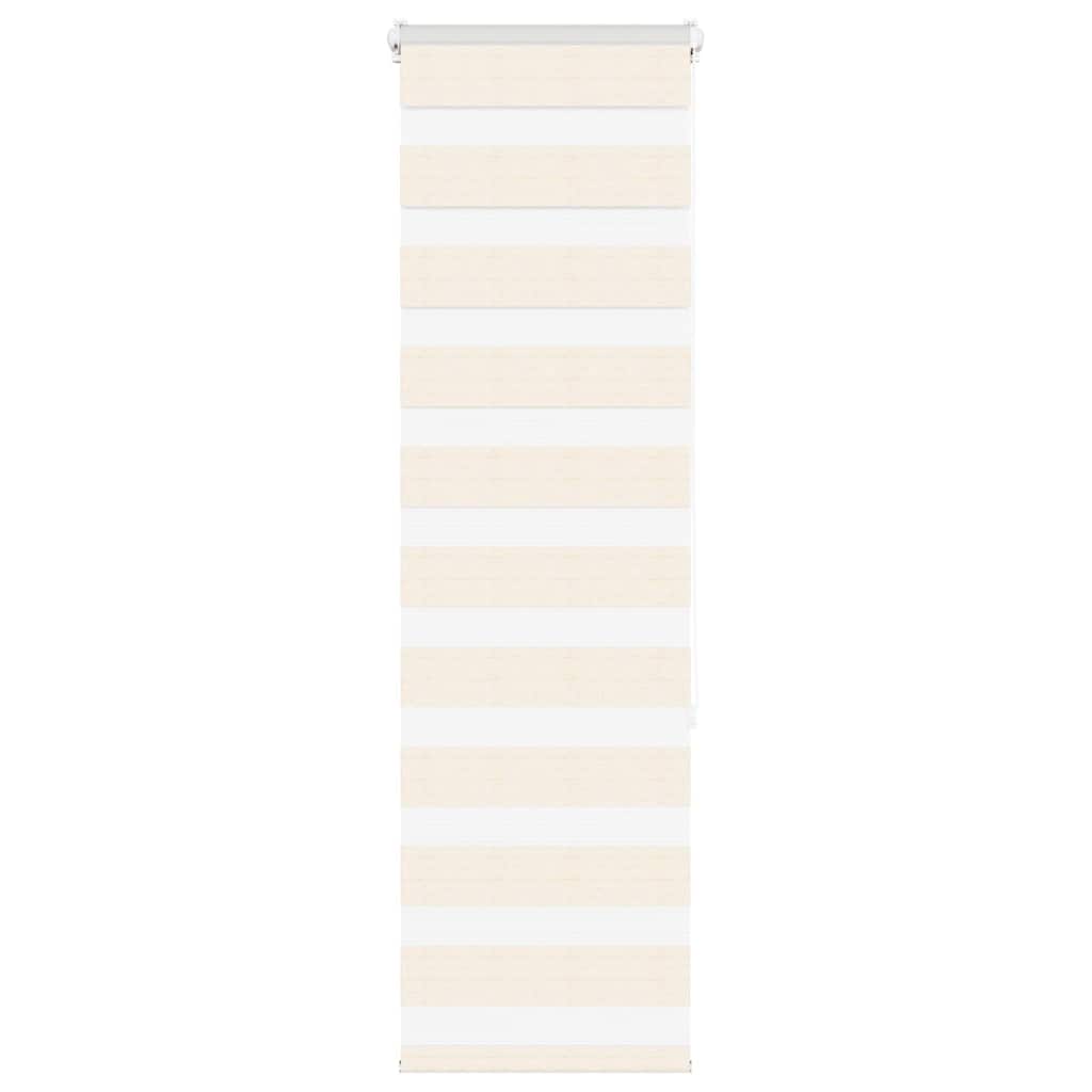VidaXL store zèbre 40x150 cm largeur de tissu 35,9 cm polyester marbre beige
