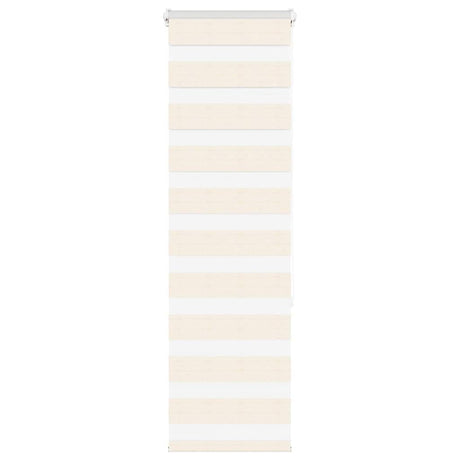 VidaXL store zèbre 40x150 cm largeur de tissu 35,9 cm polyester marbre beige