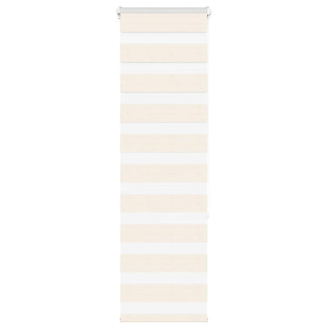 VidaXL store zèbre 45x150 cm largeur de tissu 40,9 cm polyester marbre beige
