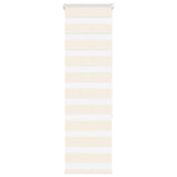 Vidaxl Zebra Blind 50x150 cm Staubbreite 55,9 cm Polyester Marmerbeige