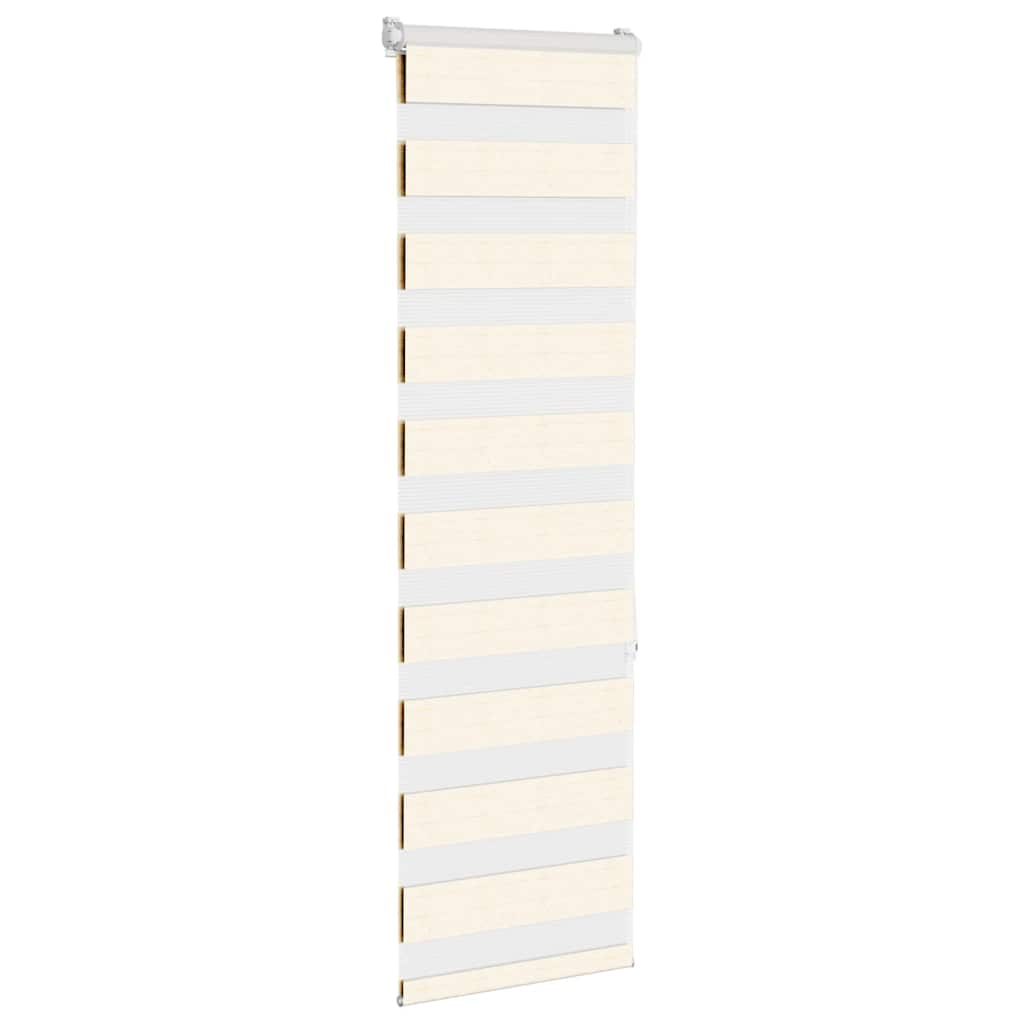 Vidaxl Zebra Blind 50x150 cm dust width 55.9 cm Polyester Marmerbeige