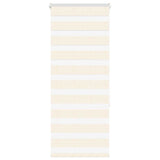 VidaXL store zèbre 60x150 cm largeur de tissu 55,9 cm polyester marbre beige