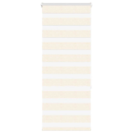 VidaXL store zèbre 60x150 cm largeur de tissu 55,9 cm polyester marbre beige