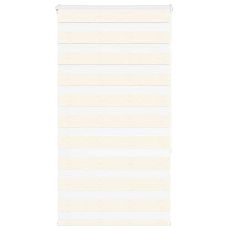 VidaXL store enrouleur zèbre 70x150 cm largeur de tissu 65,9 cm marbre beige