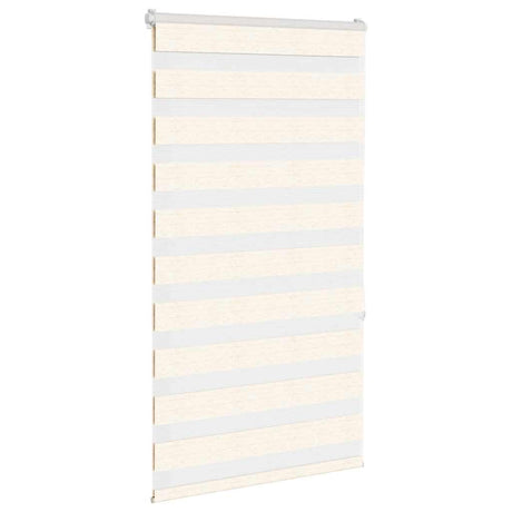 VidaXL store enrouleur zèbre 70x150 cm largeur de tissu 65,9 cm marbre beige