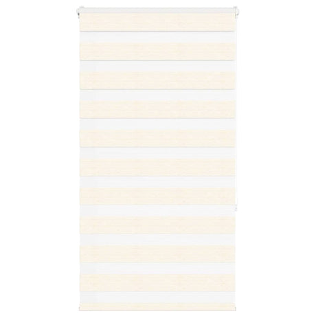 VidaXL store zèbre 80x150 cm largeur de tissu 75,9 cm polyester marbre beige
