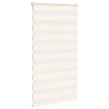 VidaXL store zèbre 80x150 cm largeur de tissu 75,9 cm polyester marbre beige