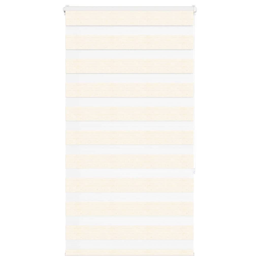 Vidaxl zebra rolgordijn 90x150 cm stofbreedte 85,9 cm marmerbeige