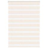 VidaXL store enrouleur zèbre 95x150 cm largeur de tissu 90,9 cm marbre beige