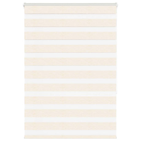 VidaXL store enrouleur zèbre 95x150 cm largeur de tissu 90,9 cm marbre beige