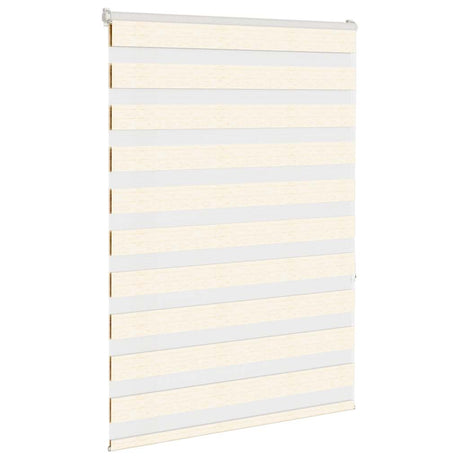 VidaXL store enrouleur zèbre 95x150 cm largeur de tissu 90,9 cm marbre beige