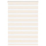 VidaXL store zèbre 105x150cm largeur de tissu 100,9cm polyester marbre beige