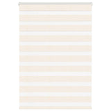 Vidaxl Zebra Roller Blind 110x150 cm Szerokość pyłu 105,9 cm marmerbeige