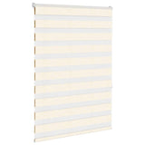 VidaXL store enrouleur zèbre 110x150 cm largeur de tissu 105,9 cm marbre beige