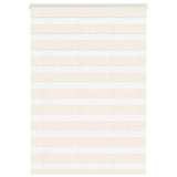 Vidaxl Zebra roller blind 115x150 cm dust width 110.9 cm Marmerbeige